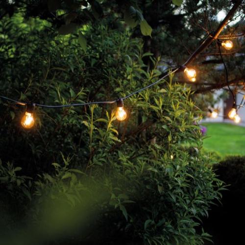 NOWODVORSKI - Градински гирлянд 7872 FESTOON LIGHTS 15XE27, 9M, IP65 