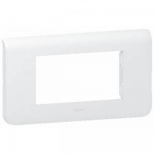 LEGRAND - 78814/277814L Plate Mosaic - 4 horizontal modules - white