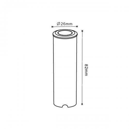 V-TAC - 0.5W LED Осветител за Стъпала Сребърен 3000К SKU: 1463 VT-1141