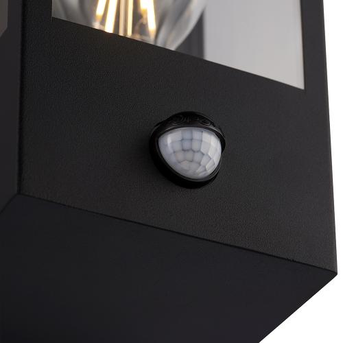 SAXBY - wall luminaire BRETON PIR  94348 E27, 28W, IP44