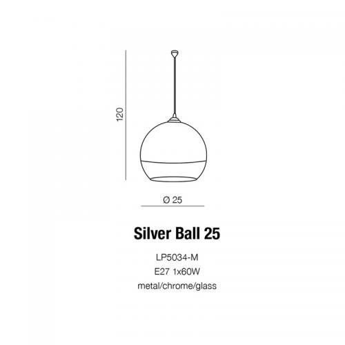 AZZARDO - Silver Ball 25 LP5034-M