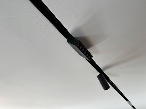 POLARIS LIGHTING - Магнитен спот бял 12W  80lm/W 960lm 3000K 24° 48V DARKLIGHT AJ DALI 23mm за шина PL1030W