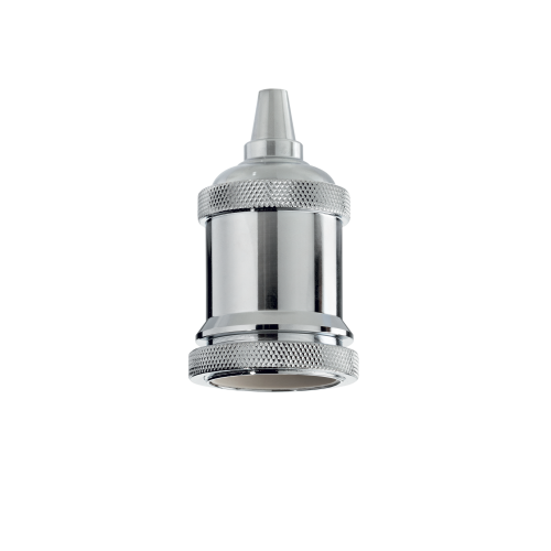 IDEAL LUX - accessory PORTALAMPADA E27 GHIERA CROMO 249193