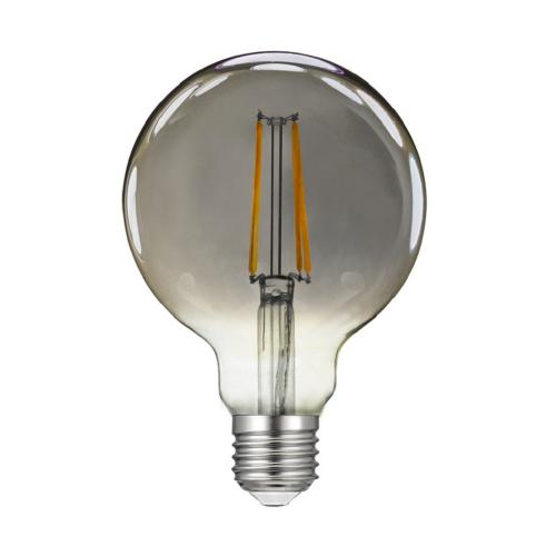 ACA LIGHTING - LED крушка димираща FILAMENT Опушено Покритие G95 E27 8W 2700K 550lm GLOBE958WWDIMSM