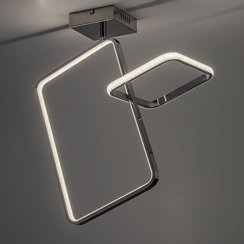 RABALUX - LED Плафон 71367  MALWEN ⚡ LED 36W ⚡ 2100lm ⚡ 4000К ⚡ IP20 ✴ Хром