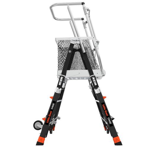 LITTLE GIANT - Специализирана стълба с обезопасен кош SAFETY CAGE 3x5 18503-240