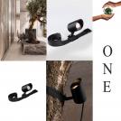 NOVA LUCE - Waterproof Spotlight  L:6, W:8, H:10 cm.    9030921   ONE ⚡ LED 8W ⚡ 464Lm ⚡ 3000K ⚡ 24V ⚡ IP65 ✴  Sandy Black