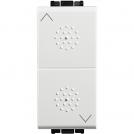 BTICINO - N4027 hangeover switch double with key 1 module white