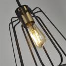 SEARCHLIGHT - Ceiling Pendant MELBOURNE 24053-3BK E27 3x60W (2)
