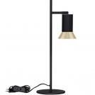 NOVA LUCE - Table lamp  D:9.8 W:21 H:50 cm.   9011448   LUVIA ⚡ LED MR16/GU10 ⚡ 1x10W ⚡ 100-240V ⚡ IP20 ✴ Gold/Black 