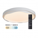 ULTRALUX - LED dimmable SCT ceiling light with remote control white, max.72W, 3000K-6000K, 220-240V AC, round, IP20 SPL3L72RC