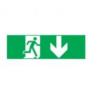 ACA LIGHTING - ARROW DOWN STICKER FOR EXIT/EMERGENCY LIGHTING HAP2