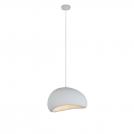 ACA LIGHTING - Пендел Ø300mm, h1500mm CAVE E27 бял MP24123630