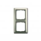 ABB - 2CKA001725A1502 Рамка двойна ABB Basic55 ШАМПАНСКО