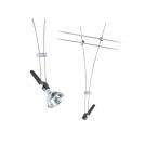 PAULMANN - 9711229 Cable system Comet single spot✴GU5.3 max. 50W⚡dimmable~12V✴chrome