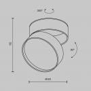 MAYTONI - Ceiling Lamp Onda C024CL-L18B4K (6)