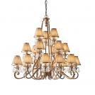 INTERIORS 1900 - Полилей OKSANA antique brass  63519  E14, 21X40W
