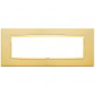 VIMAR - 20657.G21 - Classic plate 7M Galvan.satin gold