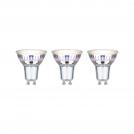 PAULMANN - 29193   Eco-Line Standard 230V LED reflector ⚡ GU10 ⚡ set of 3 ⚡ 3x450lm ⚡ 3x2.5W ⚡3000K ✴ Silver