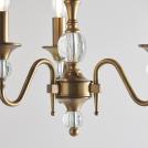 INTERIORS 1900 - chandelier POLINA LX124P3B E14, 3x40W (1)
