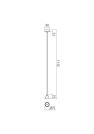 REDO GROUP - Пендел EIKO 01-1752 SU LED 7W 3000K BK (1)
