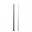 2R - Pole AVANGARD 2m FL 3x12 black Galvanized + paint steel