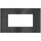 BTICINO - cover plate 4 modules Dark Grey Light Now YA4804DS