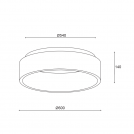 ACA LIGHTING - LED Плафон BR81LEDC60BK / D** (1)
