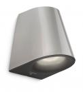 PHILIPS - Фасаден аплик IP44 Virga 17287/47/16 2700K