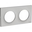 SCHNEIDER ELECTRIC - S520704B1 Odace Styl cover frame 2 gang stone