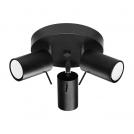 SOLLUX - Plafond RING 3P black SL.1016