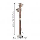 EGLO - лампион CAWTON E27 2X40W стомана, дърво - 43954 (2)