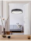 NOVA LUCE - pendant luminaire  RANDO THIN  9453431 LED 30W, 1950Lm, 3000K, IP20 D: 38 H: 120 cm