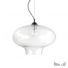IDEAL LUX - Пендел BISTRO' SP1 ROUND Trasparente 120898 (1)