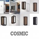 NOVA LUCE - Влагозащитен аплик   Д:8.6, Ш:12.5, В:23 см.    9030592   COSMIC ⚡ LED 9W ⚡ 255Lm ⚡ 3000K ⚡ 220-240V ⚡ IP65 ✴ Тъмен антрацит 