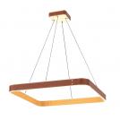 ELMARK - PRESTIGE LED ПЕНДЕЛ 73.6W 3000K 5888lm КОЖА КАФЯВ+ОРАНЖЕВ 955PRESTIGE7330BO