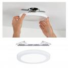 PAULMANN - LED Панел  95389  LED recessed panel 2in1 Cover-it round 225mm◼ 16.5W◼ 1200lm◼4000K✴Бял мат