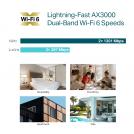 OMADA - Точка за достъп AX3000 Wall Plate WiFi 6 Access Point EAP650-Wall (5)