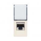VIMAR - RJ45 Cat6A Netsafe FTP outlet canvas  30339.16C