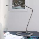 PAULMANN - Настолна лампа  74995  Plaza ⚡6000 - 7000K ⚡240lm⚡LED 3W⚡ >120 °✴Полирано желязо