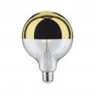 PAULMANN - 28678  Modern Classic Edition Standard 230V LED Globe Head Mirror ⚡ E27 ⚡ G125 ⚡ 600lm ⚡ 6.5W ⚡ 2700K dimmable✴Gold