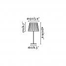 FARO - MIX White table lamp 29970 (4)