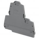 ABB - Kрайна капачка за редова клема ДВУРЕДОВА ES4-D2 серия SNK 1SNK505960R0000