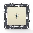 ACA LIGHTING - Бутон 10A с LED индикация PRIME слонова кост 1000112002