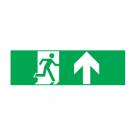 ACA LIGHTING - ARROW UP STICKER FOR EXIT/EMERGENCY LIGHTING HAP1