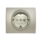 PANASONIC - Socket 2P+E, With Child Protection, Cover dore WBTR0202‐5DR