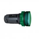 SCHNEIDER ELECTRIC - LED indicator lamp green 230...240Vac Ø22mm XB5 XB5EVM3