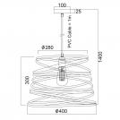 ACA LIGHTING - Avantgarde KS153840PB (1)