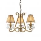INTERIORS 1900 - Полилей OKSANA antique brass 63520  E14, 3X40W