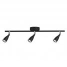 V-TAC - 13.5 LED Тройна Спот Лампа 3000К Черна SKU: 218271 